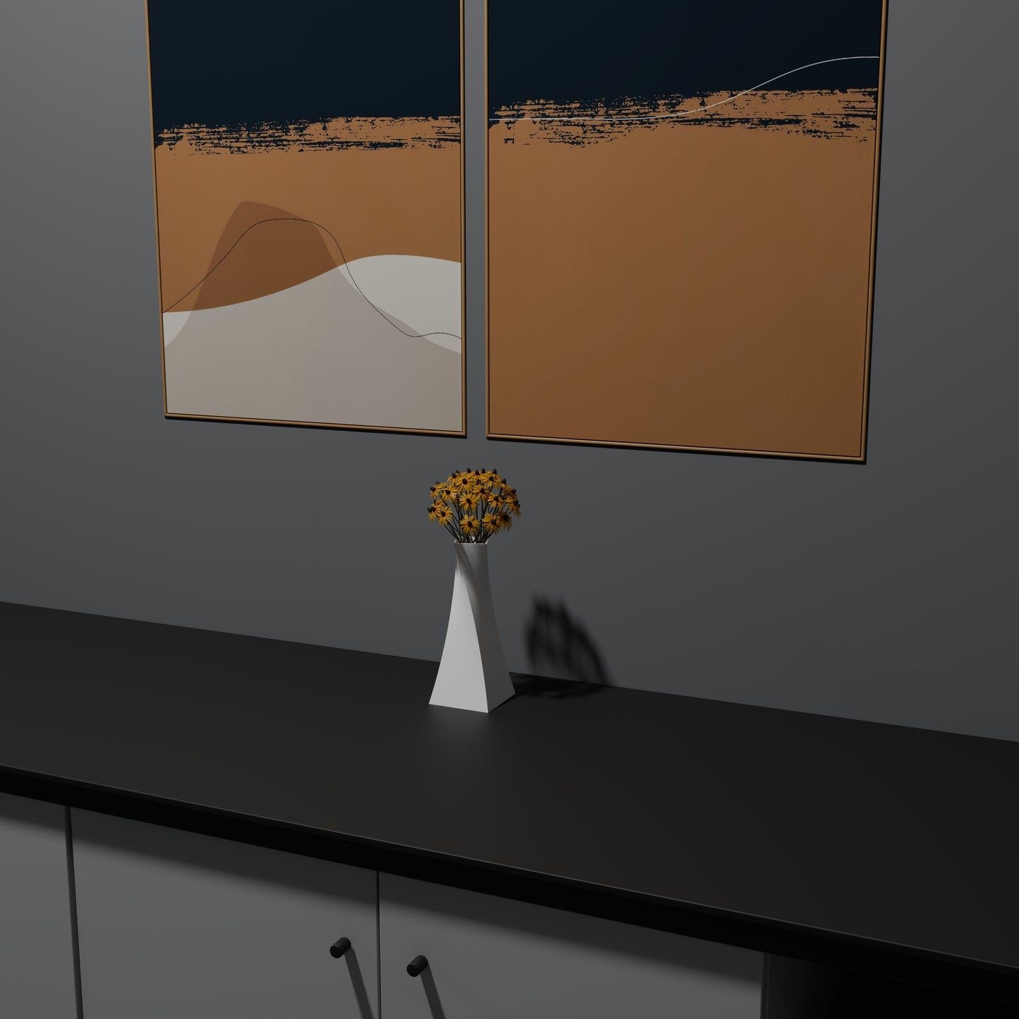 Vase Torsadé